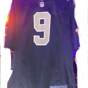 NFL Black Jersey with Number 9